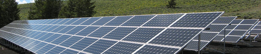 Solar panels farm agriculture