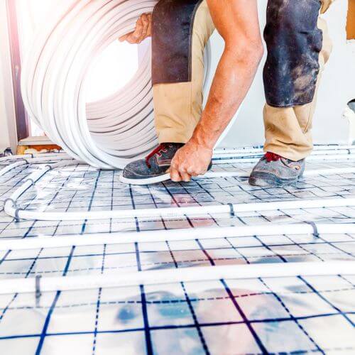 New Build Underfloor Heating System